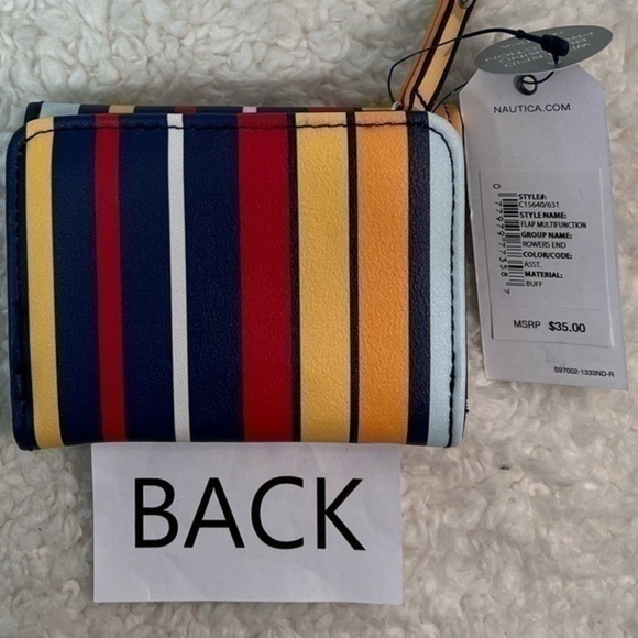 Nautica RFID Blocking Tri-Fold Wallet - Picture 2 of 7